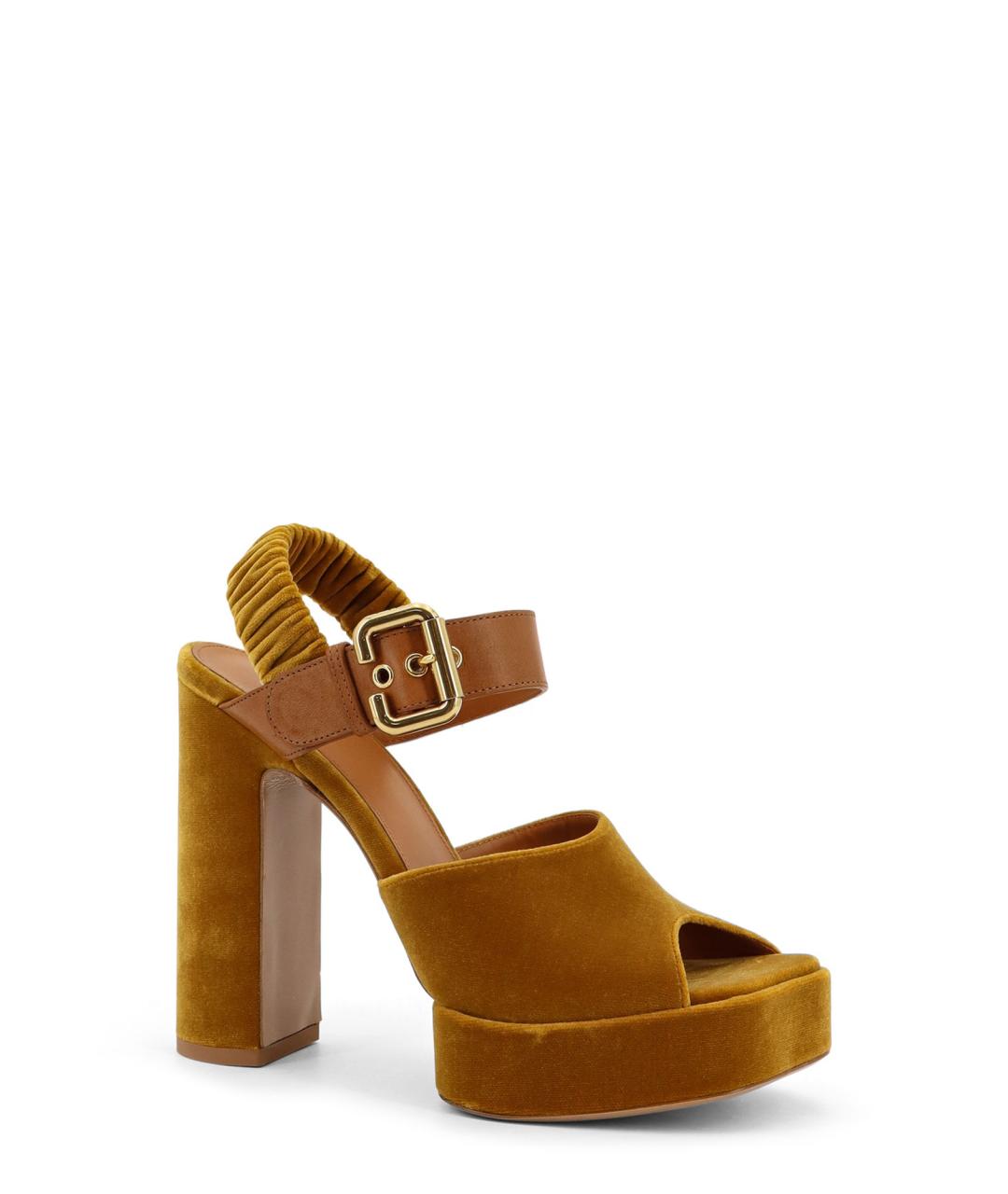 CHLOE Коричневые босоножки, фото 2