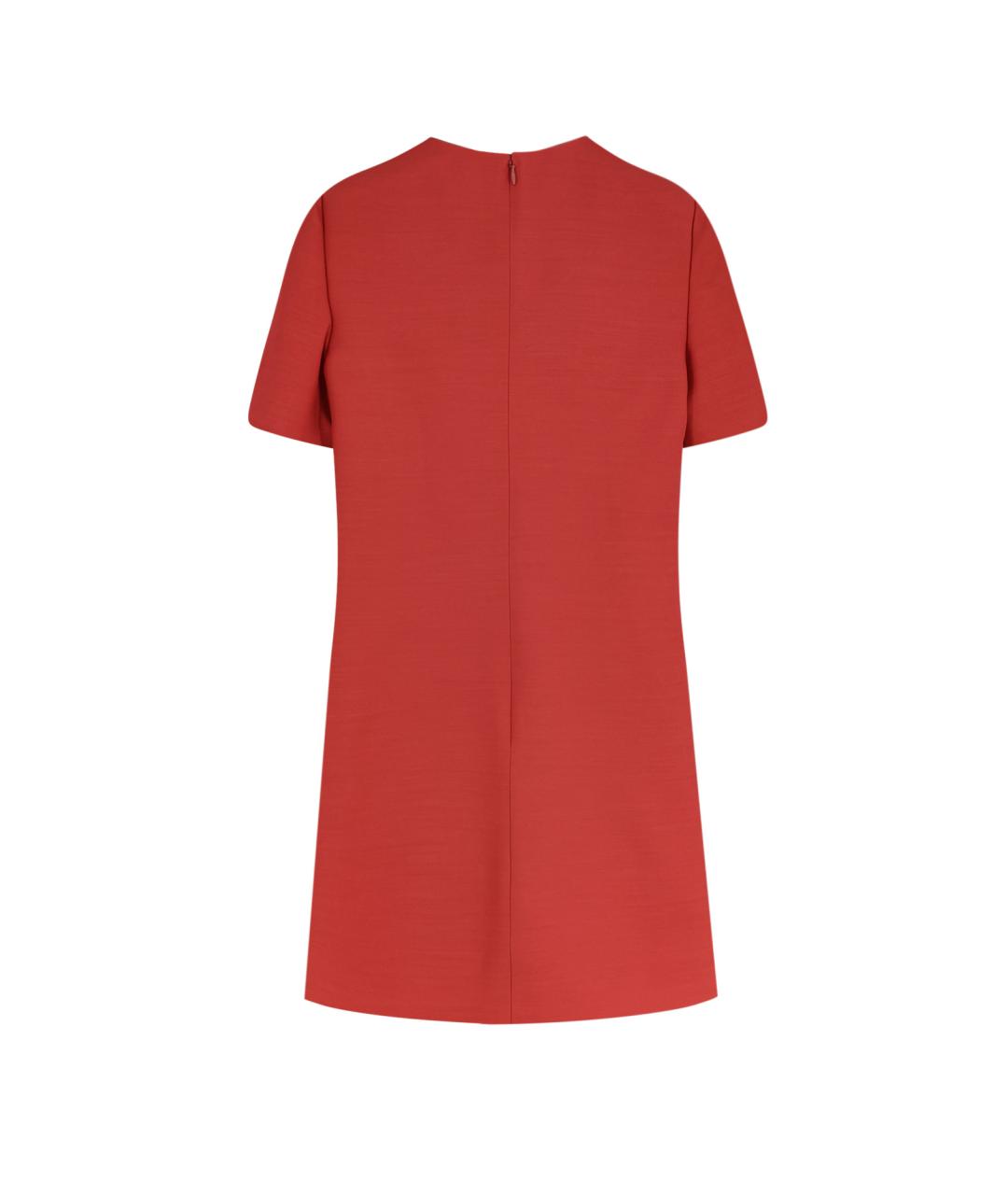 VALENTINO Красное коктейльное платье, фото 2