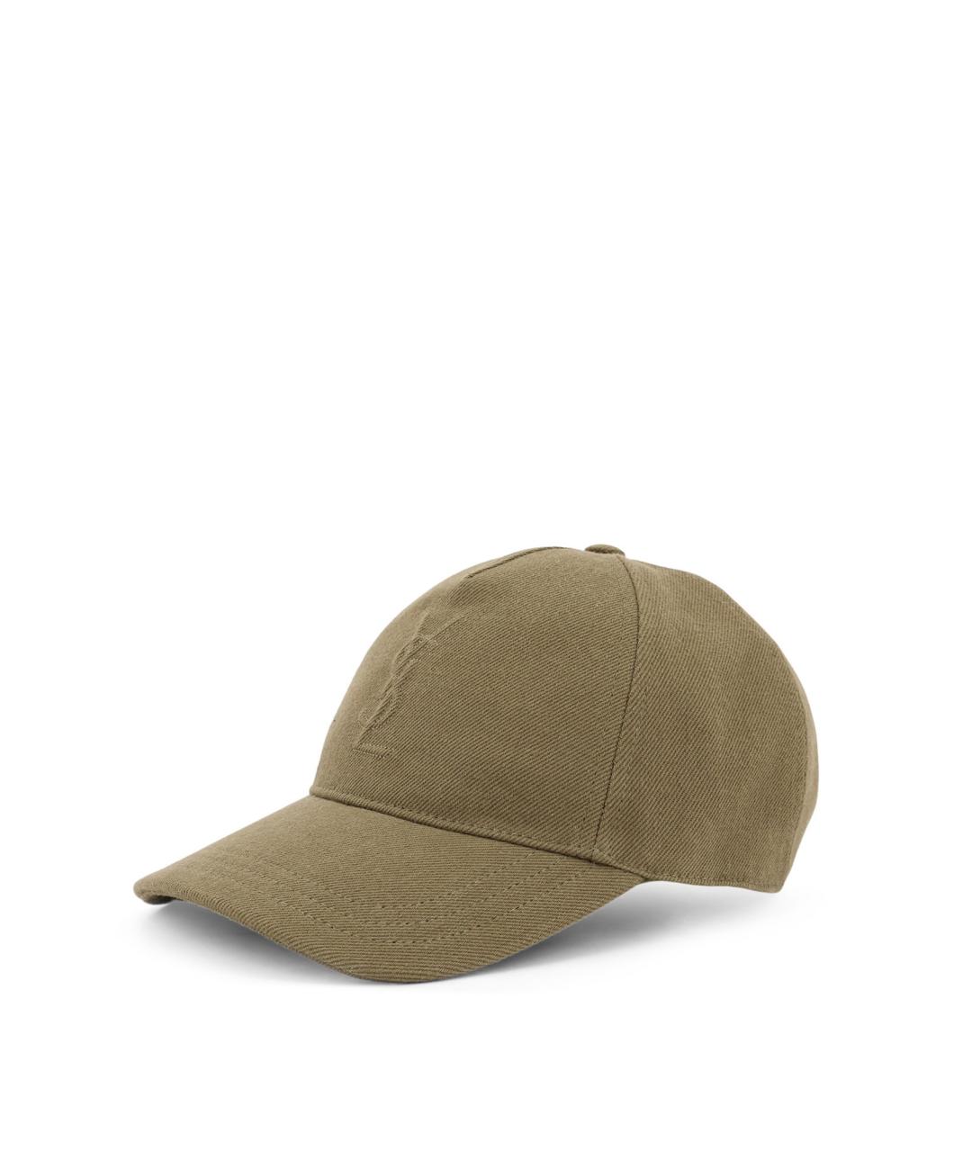 SAINT LAURENT Хаки кепка/бейсболка, фото 2