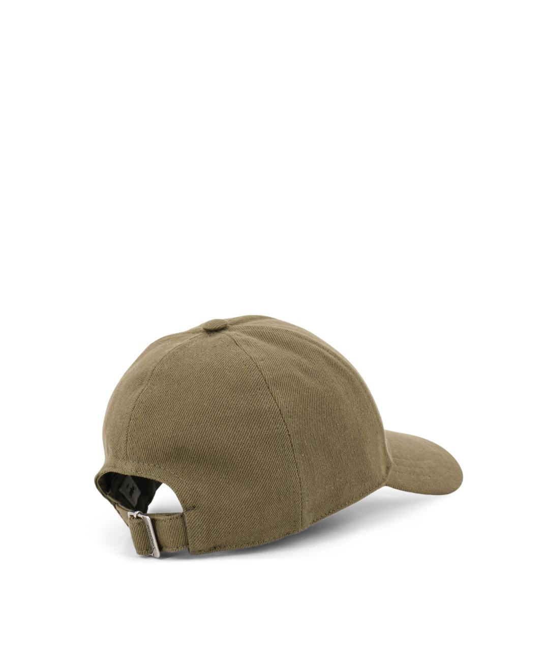 SAINT LAURENT Хаки кепка/бейсболка, фото 3
