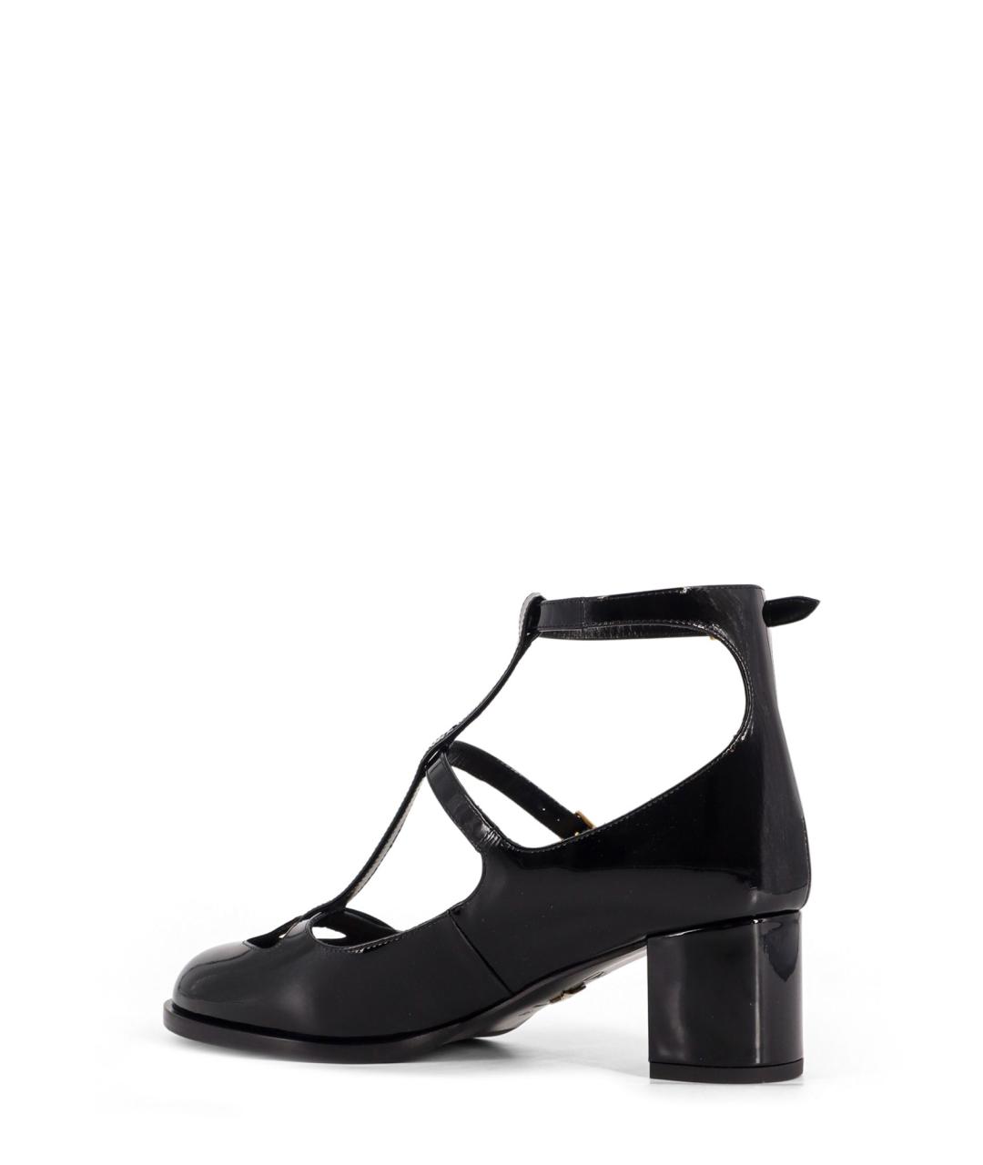 CHRISTIAN DIOR Черные кожаные туфли, фото 3