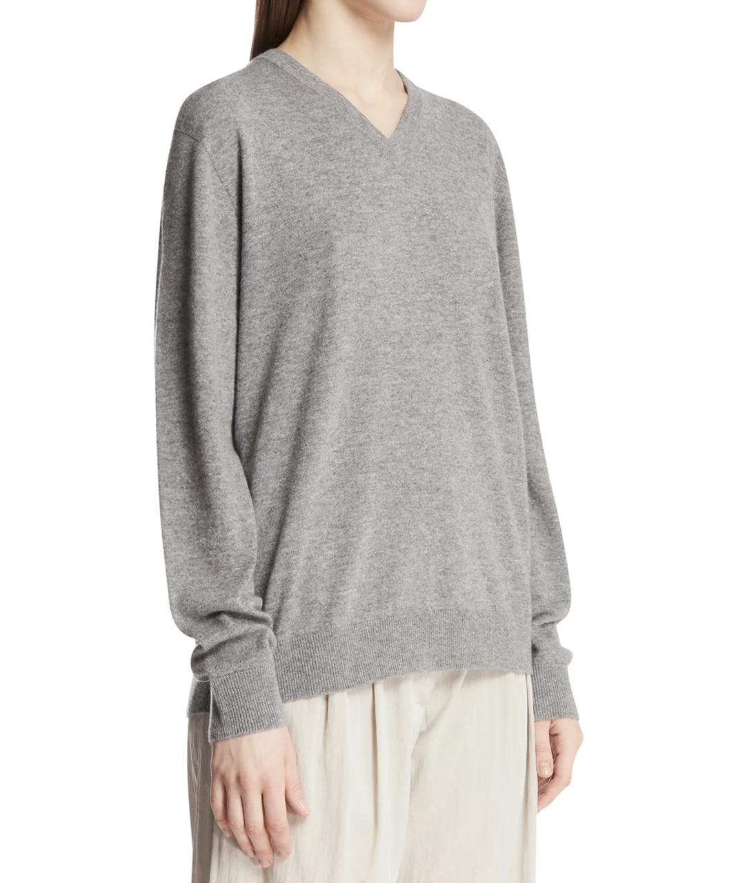 THE ROW Серый кашемировый джемпер / свитер, фото 2