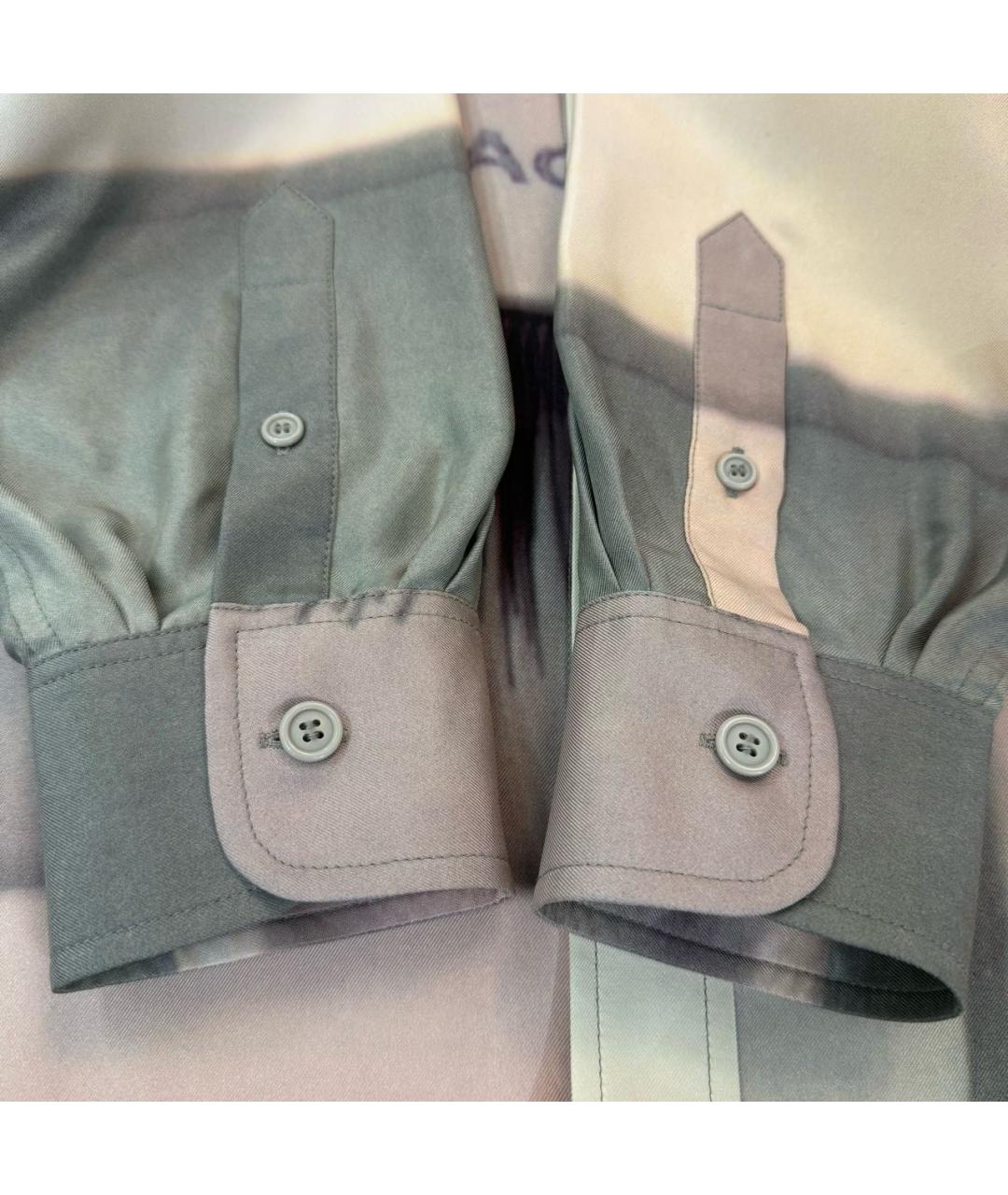 CELINE Мульти шелковая рубашка, фото 5