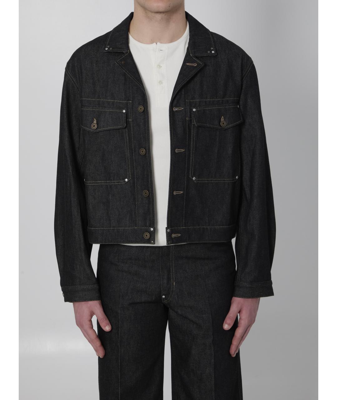 LEMAIRE Серая хлопковая куртка, фото 6