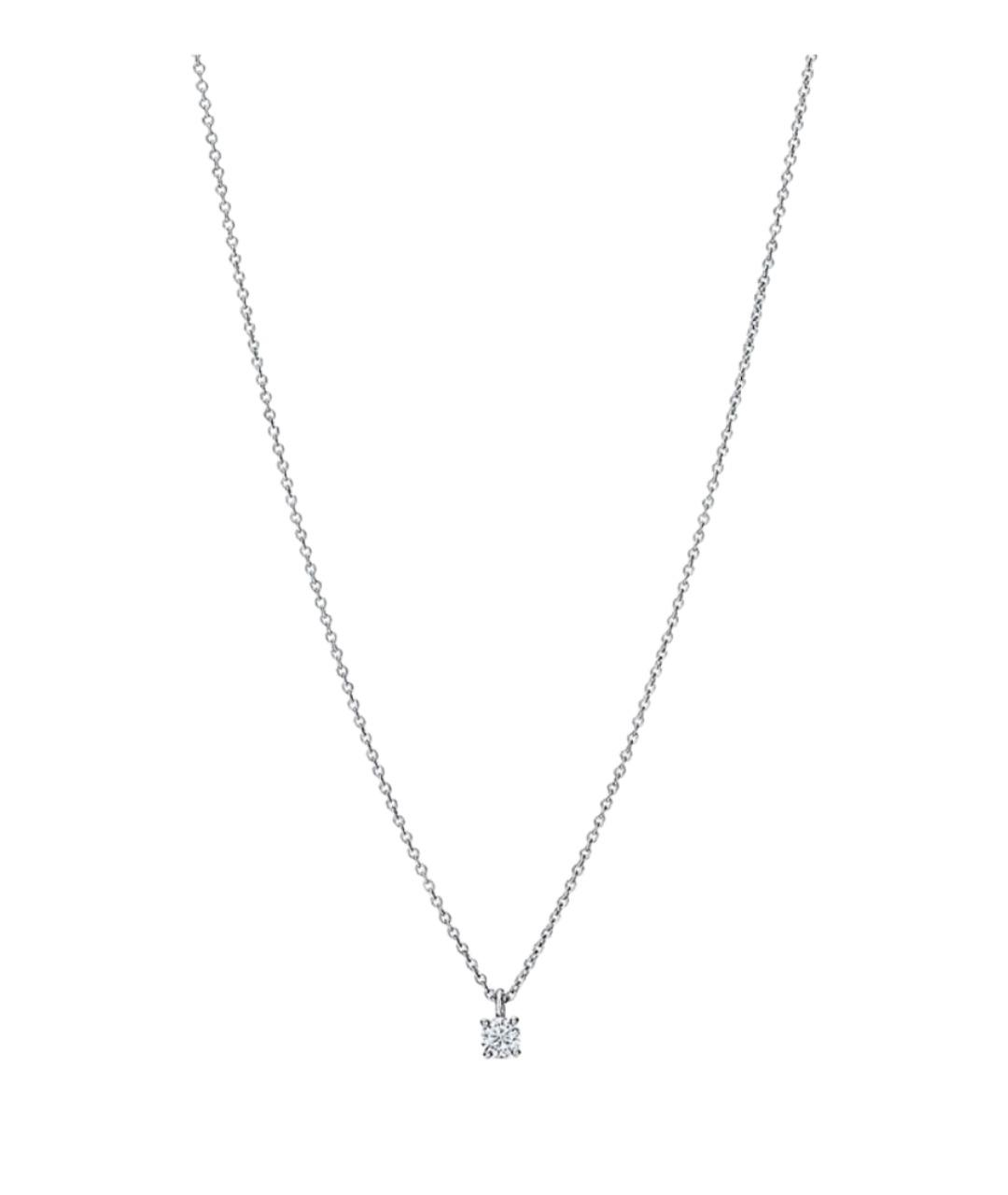 TIFFANY&CO Белый платиновый кулон, фото 1