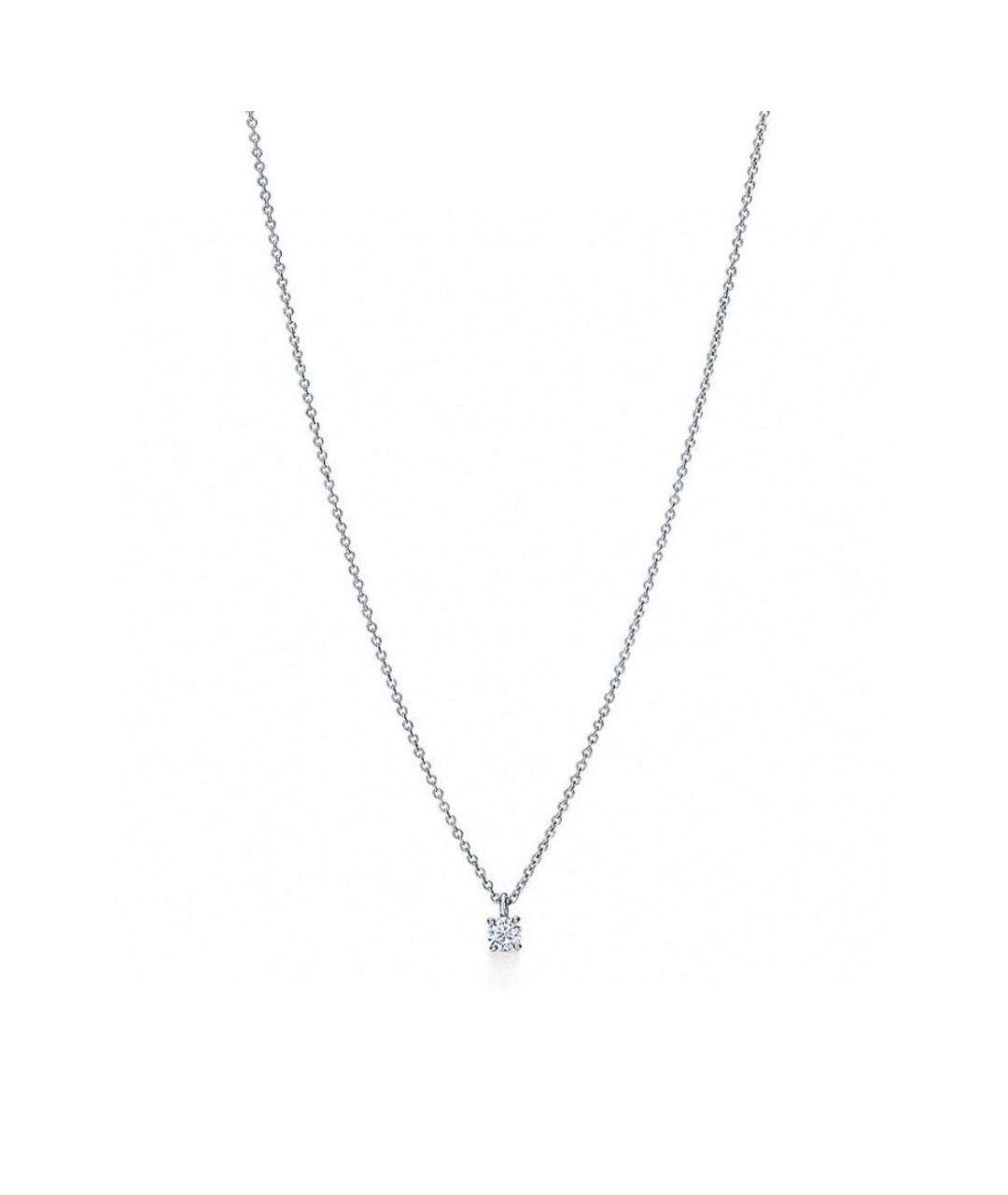TIFFANY&CO Белое платиновое колье, фото 1