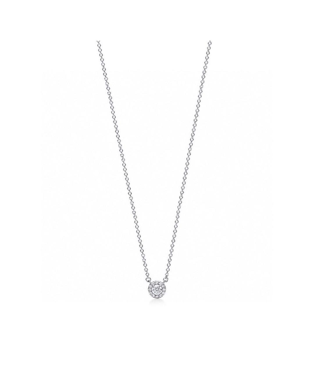 TIFFANY&CO Белое платиновое колье, фото 1