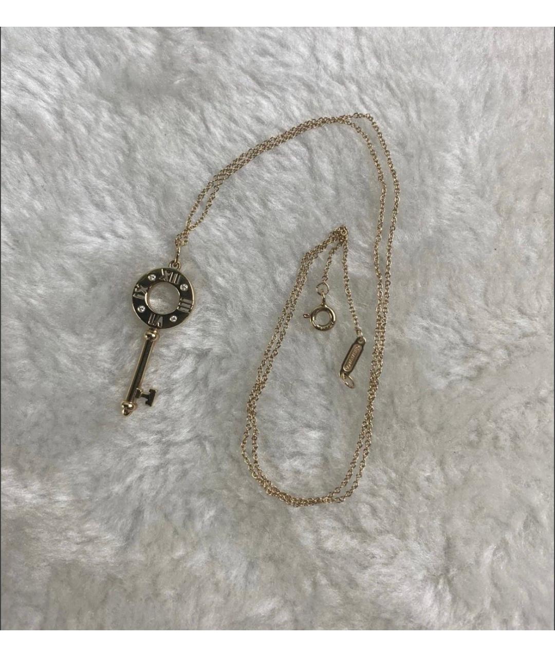 TIFFANY&CO Розовое колье из розового золота, фото 5