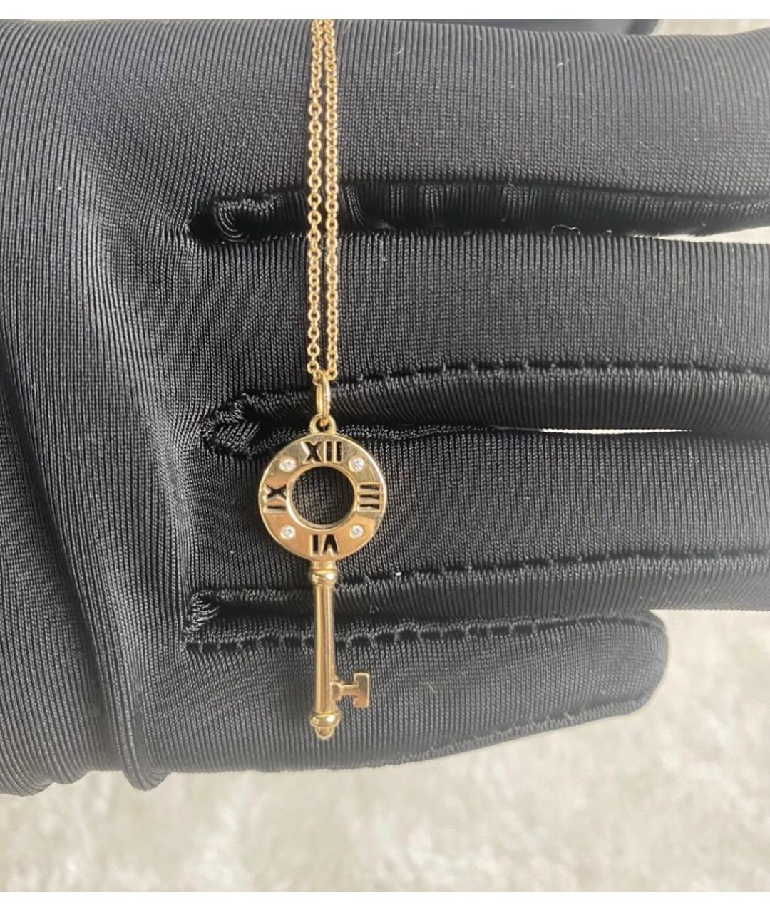 TIFFANY&CO Розовое колье из розового золота, фото 4