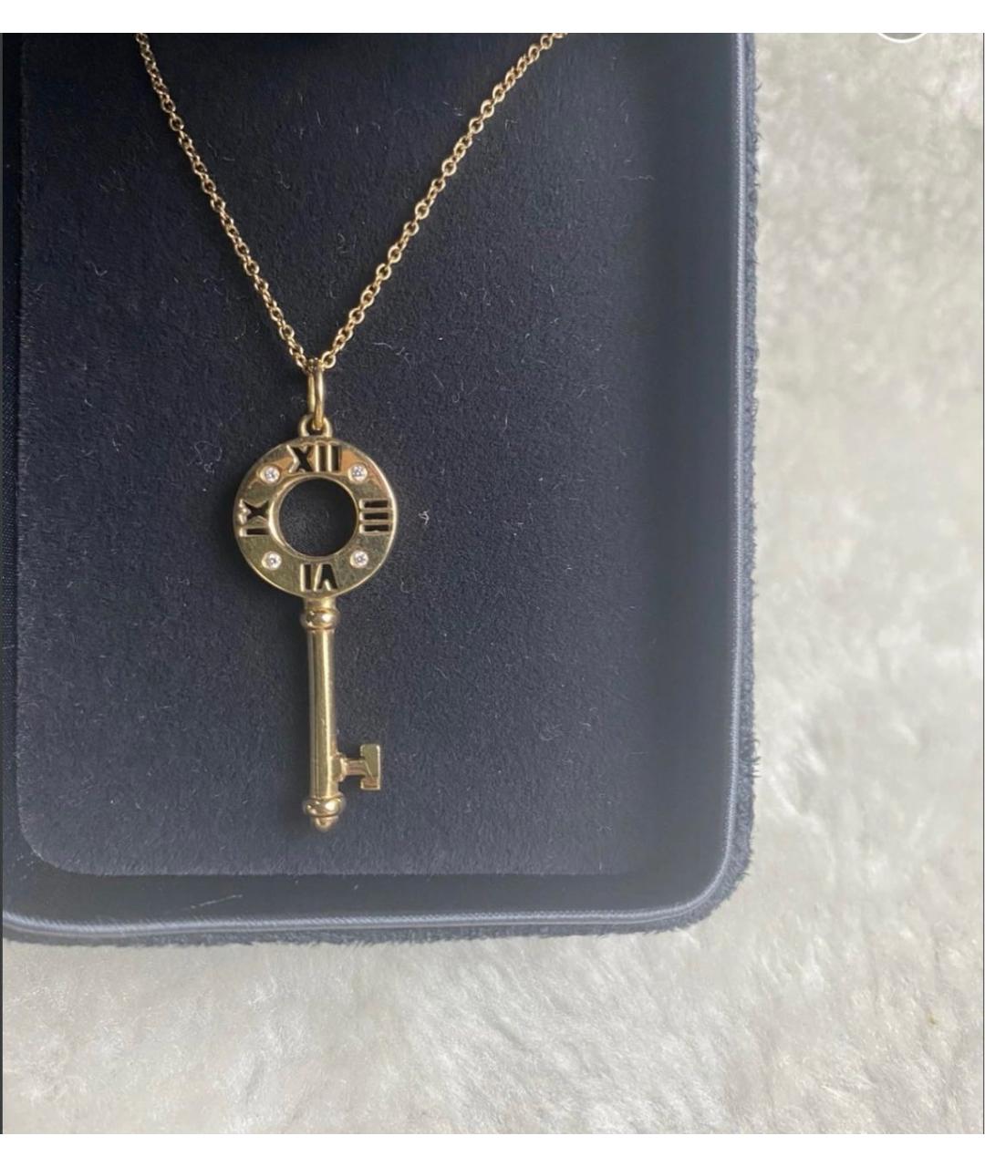 TIFFANY&CO Розовое колье из розового золота, фото 7