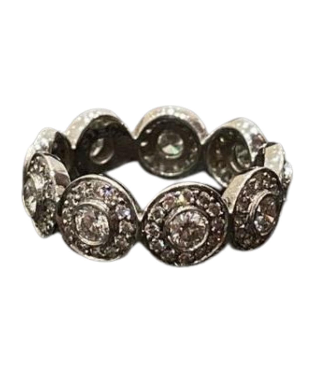 CARTIER Серебряное платиновое кольцо, фото 1