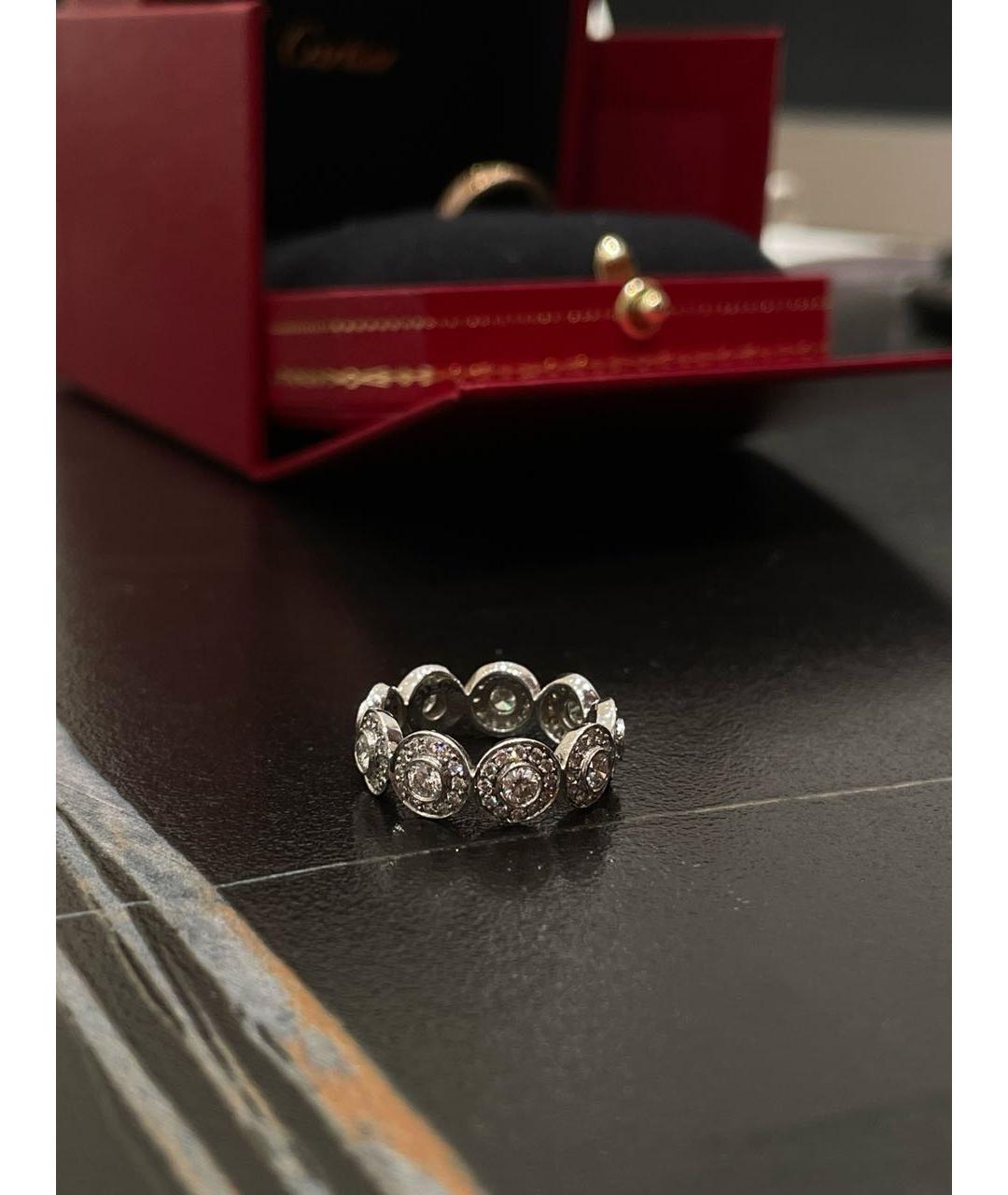 CARTIER Серебряное платиновое кольцо, фото 6