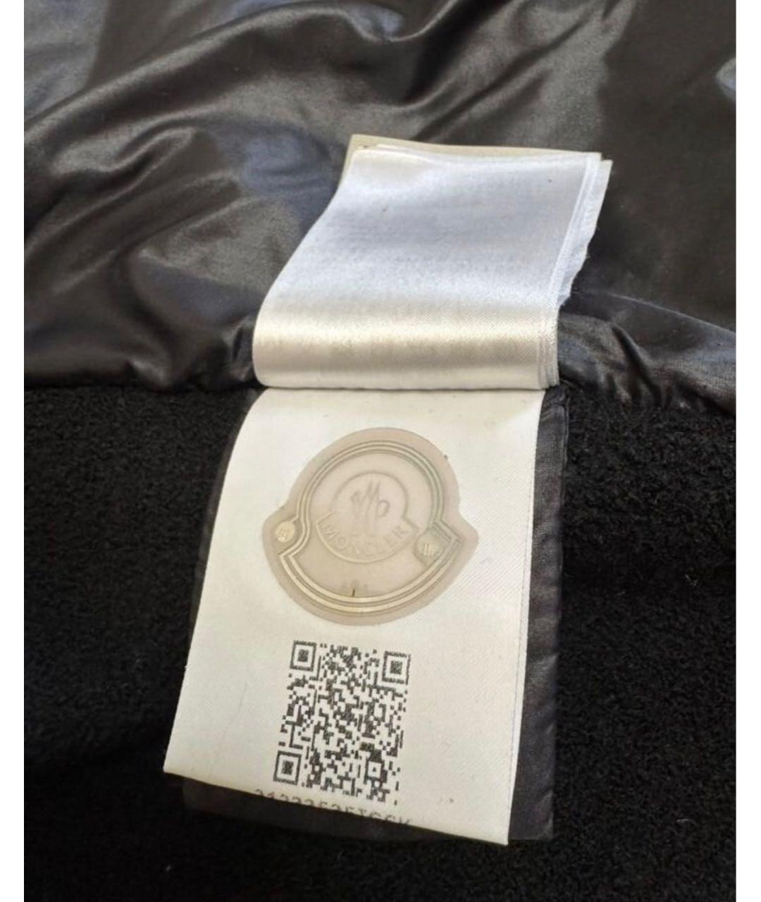 MONCLER GRENOBLE Черная шерстяная куртка, фото 8