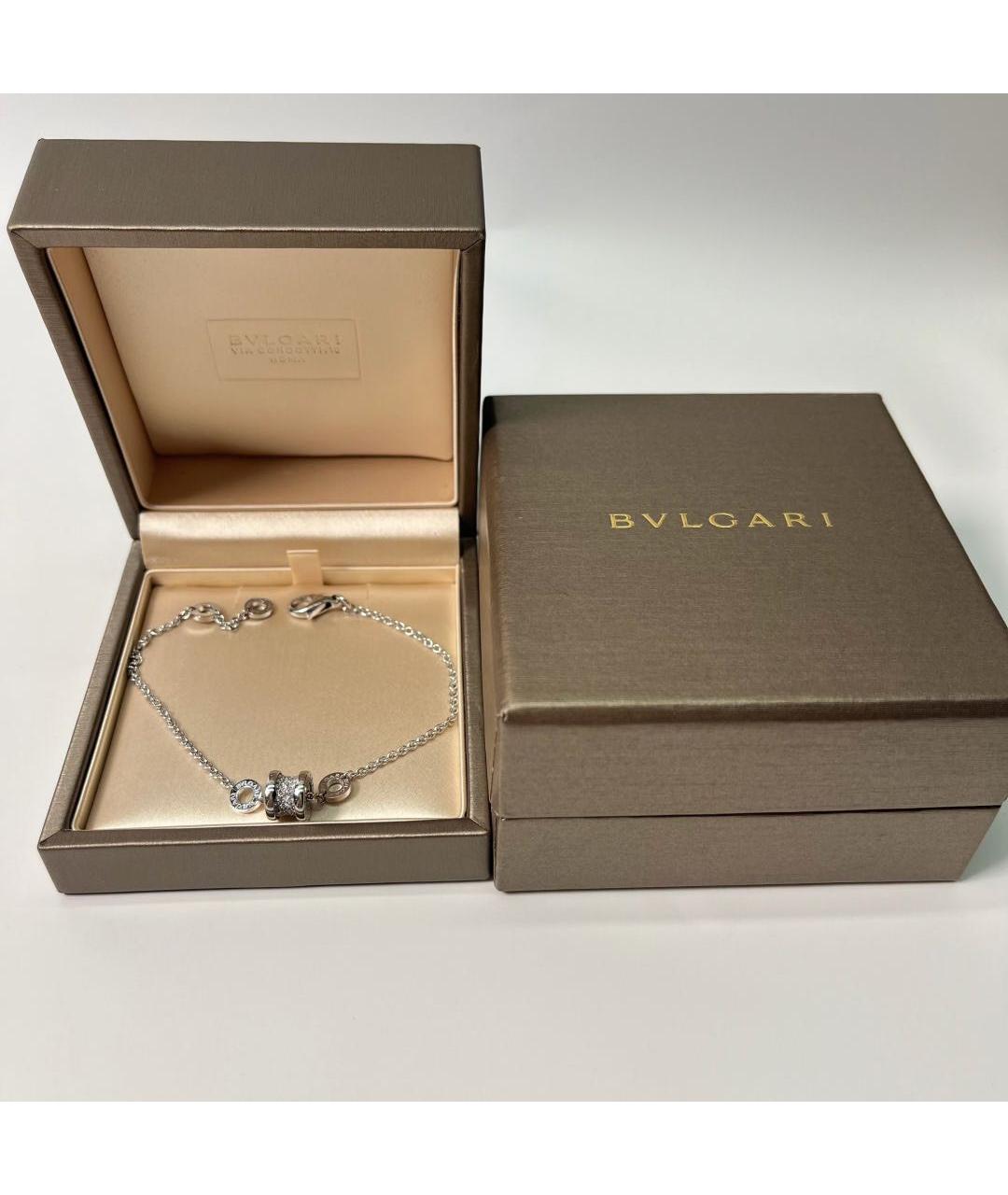 BVLGARI Белый браслет из белого золота, фото 2