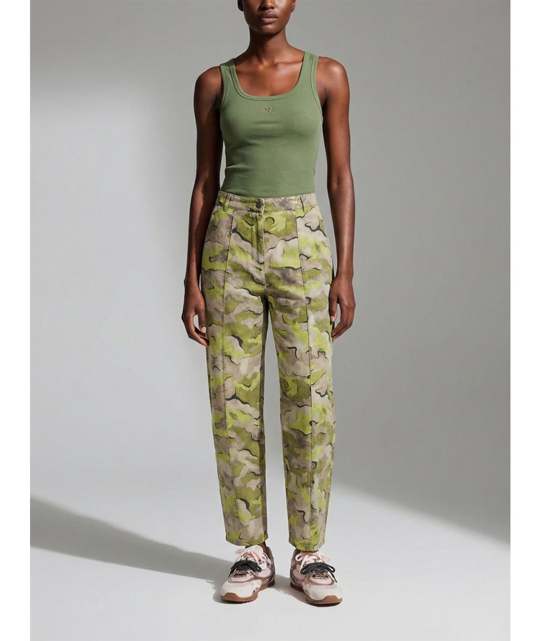 PINKO Мульти хлопковые прямые джинсы, фото 3