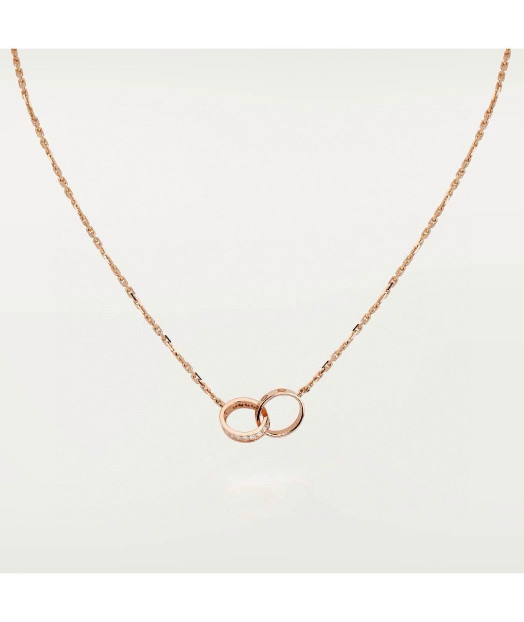CARTIER Розовое колье из розового золота, фото 5