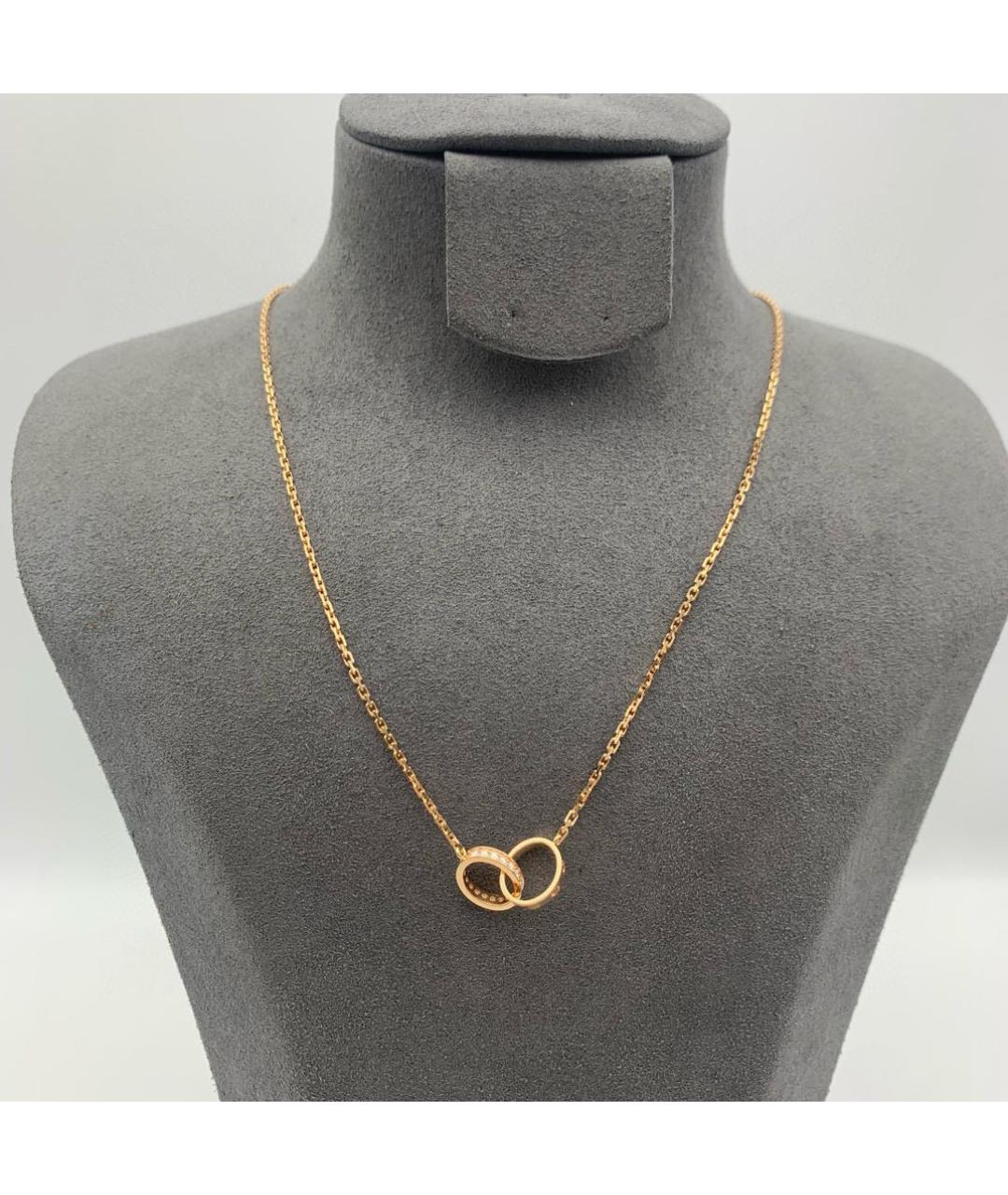 CARTIER Розовое колье из розового золота, фото 2