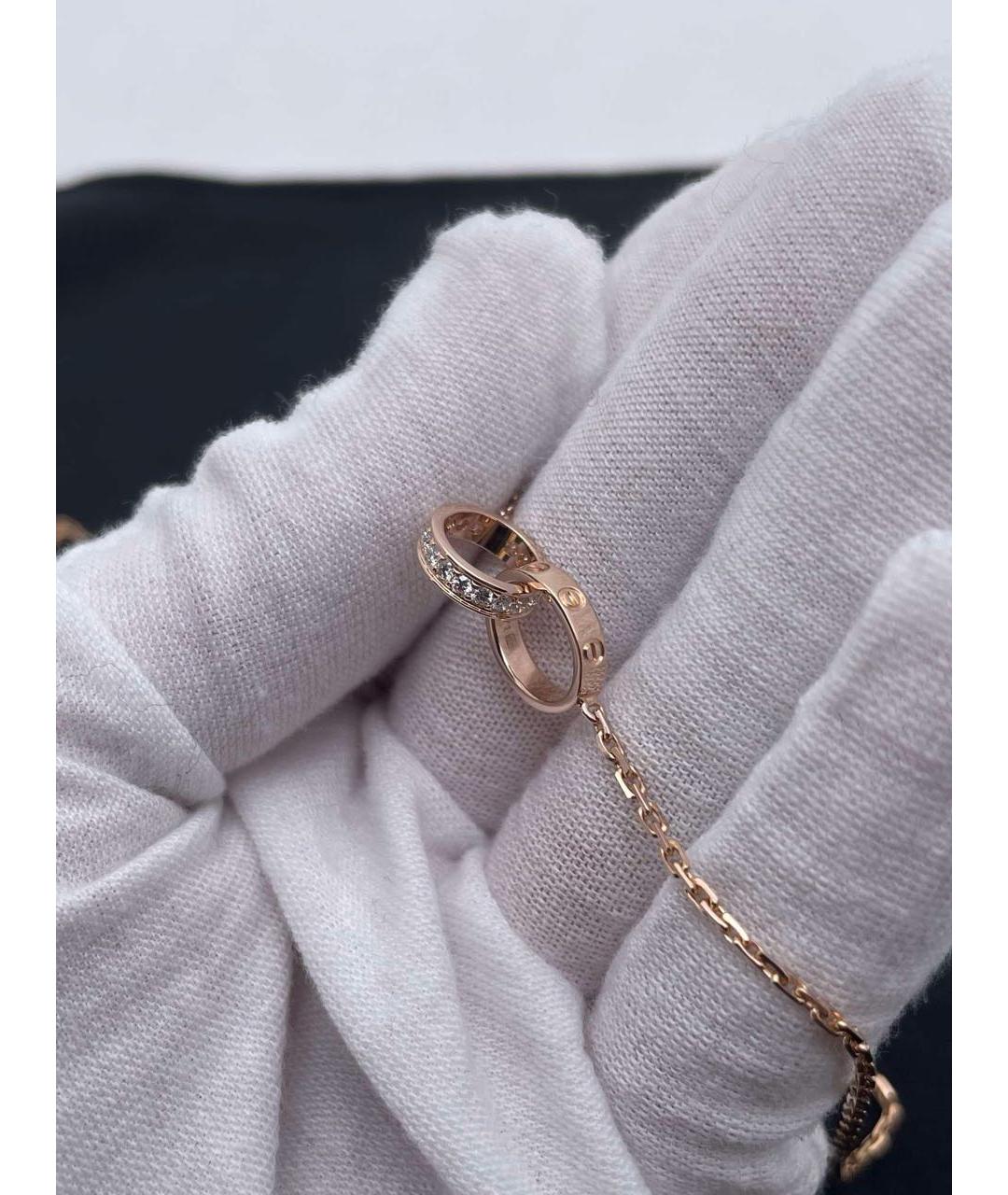 CARTIER Розовое колье из розового золота, фото 3