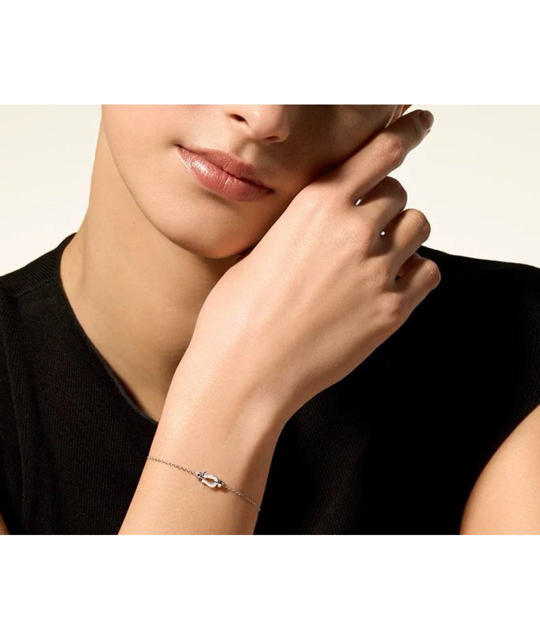 FRED Белый браслет из белого золота, фото 5