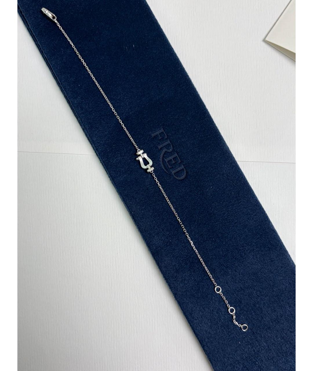 FRED Белый браслет из белого золота, фото 3