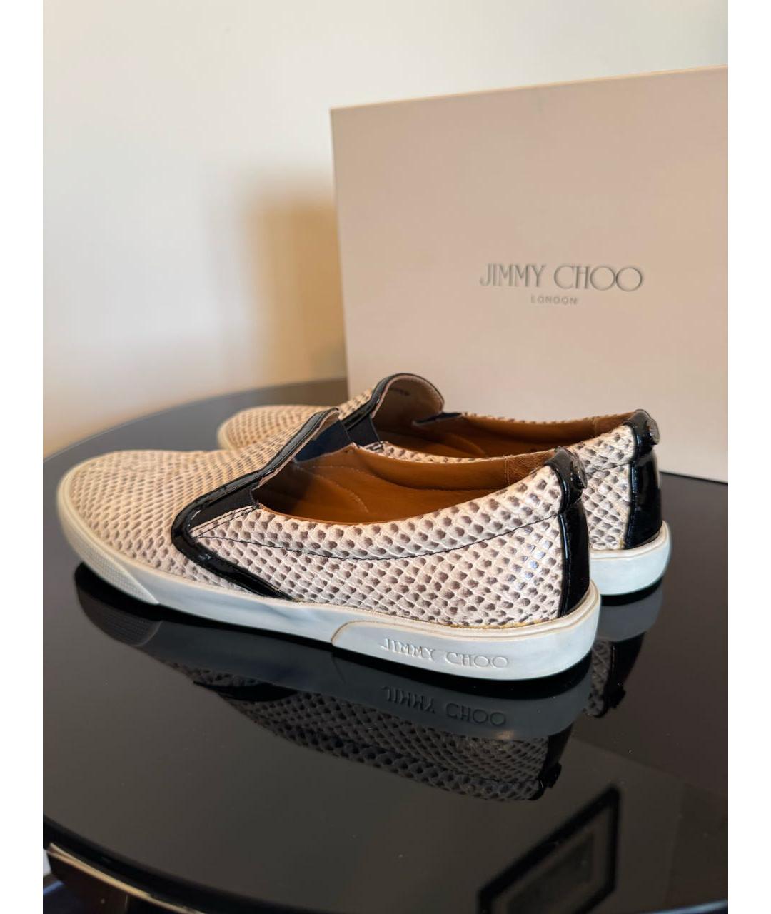 JIMMY CHOO Мульти кожаные слипоны, фото 2