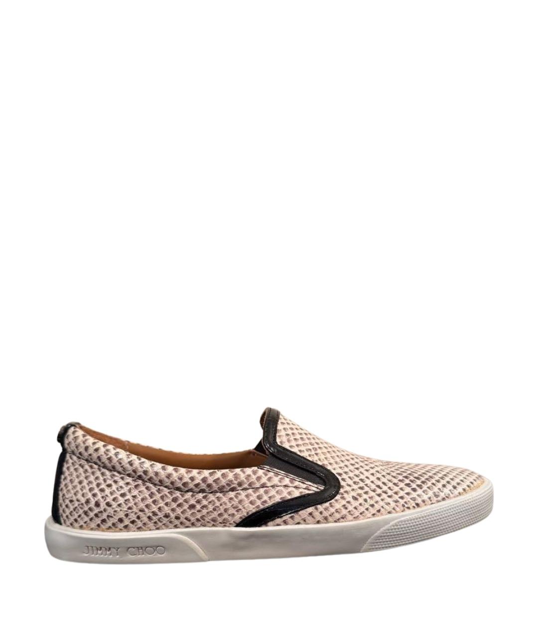 JIMMY CHOO Мульти кожаные слипоны, фото 1