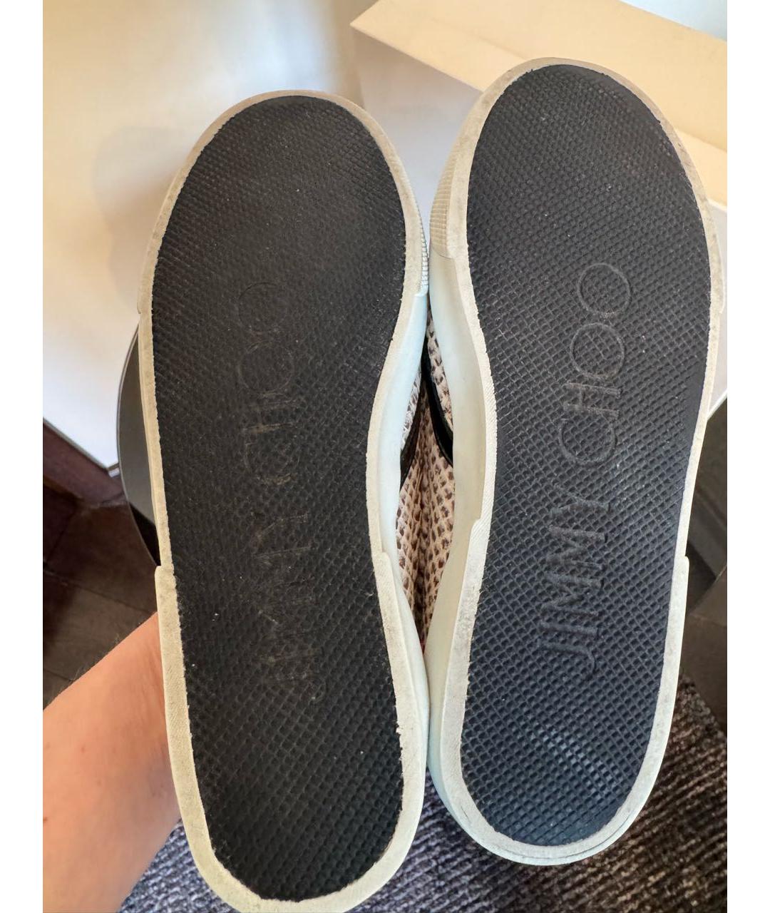 JIMMY CHOO Мульти кожаные слипоны, фото 7