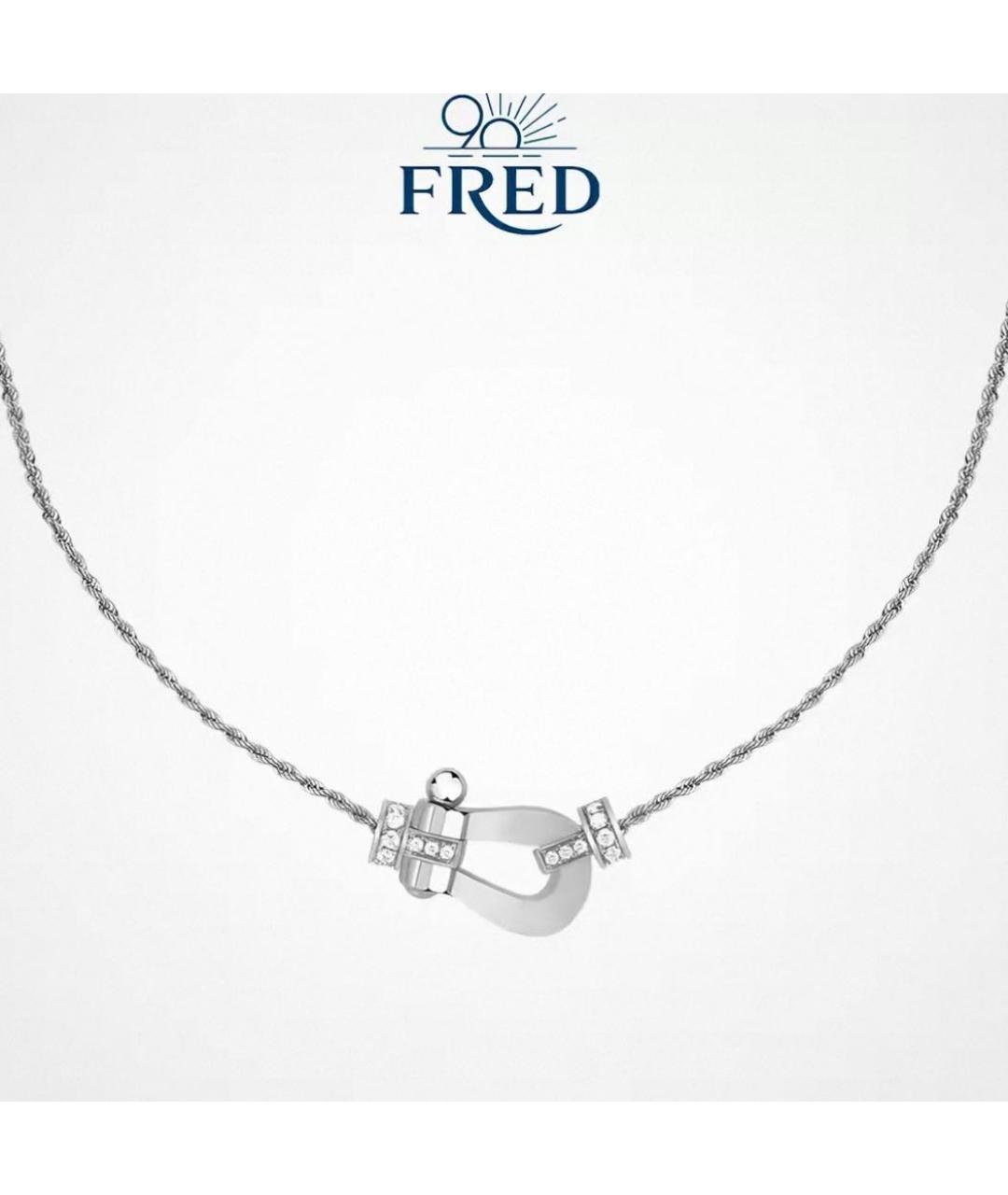 FRED Белое колье из белого золота, фото 7