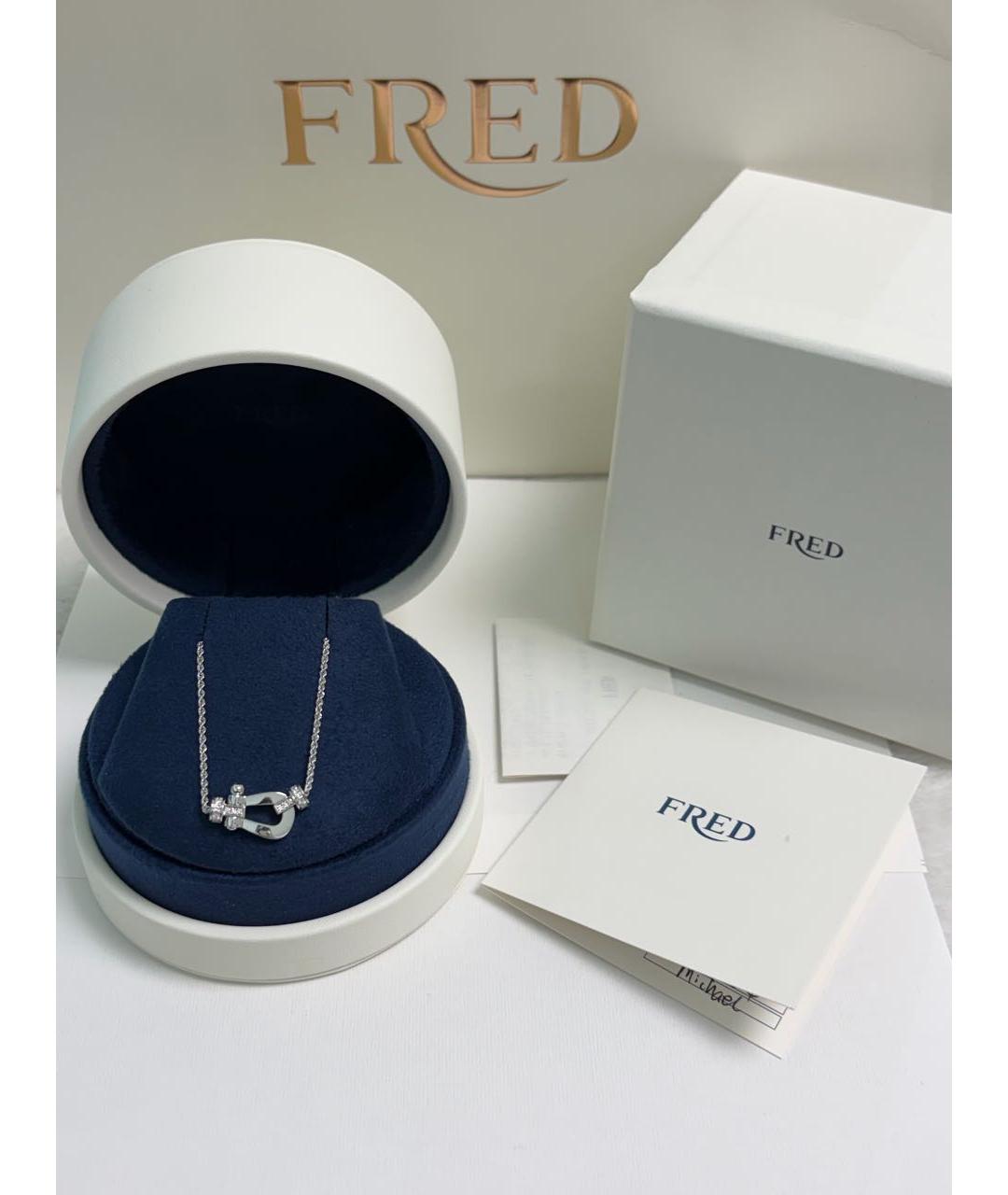 FRED Белое колье из белого золота, фото 2