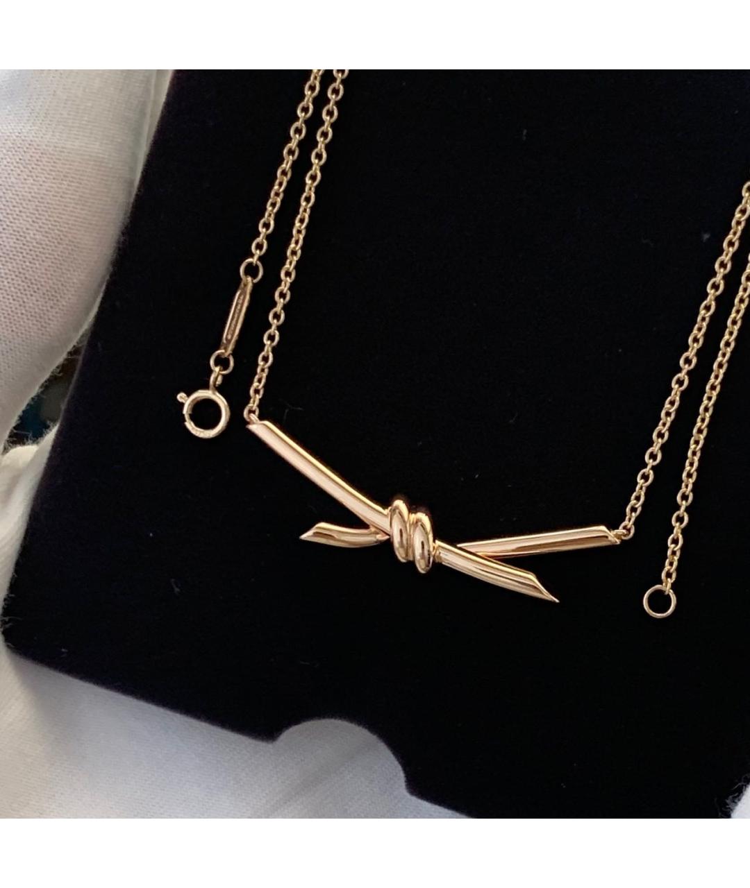 TIFFANY&CO Розовое колье из розового золота, фото 3