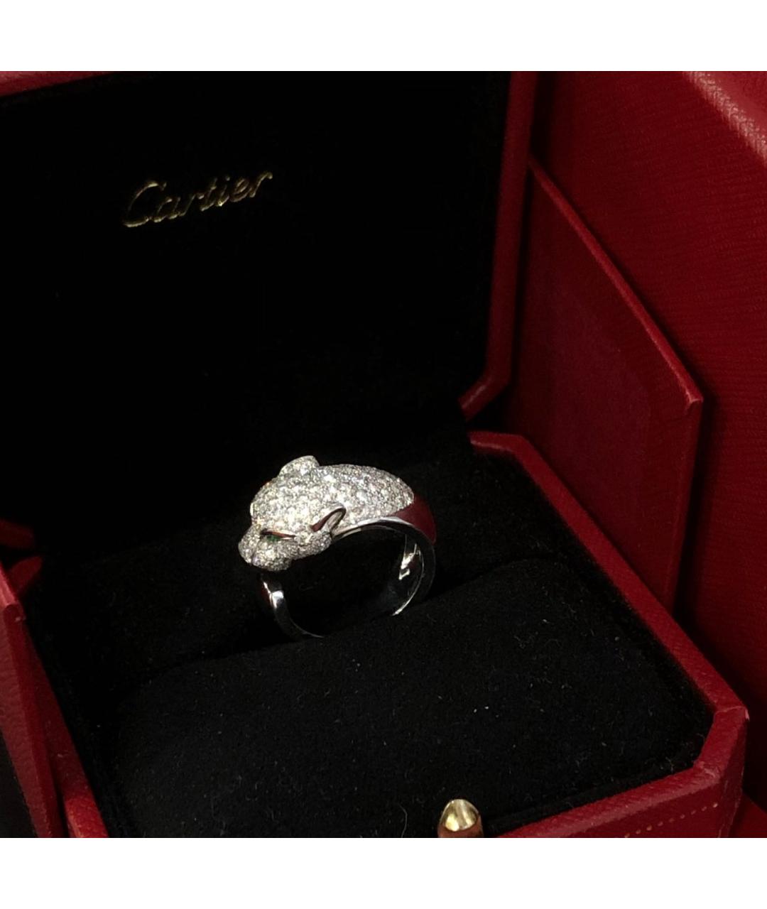 CARTIER Белое кольцо из белого золота, фото 2