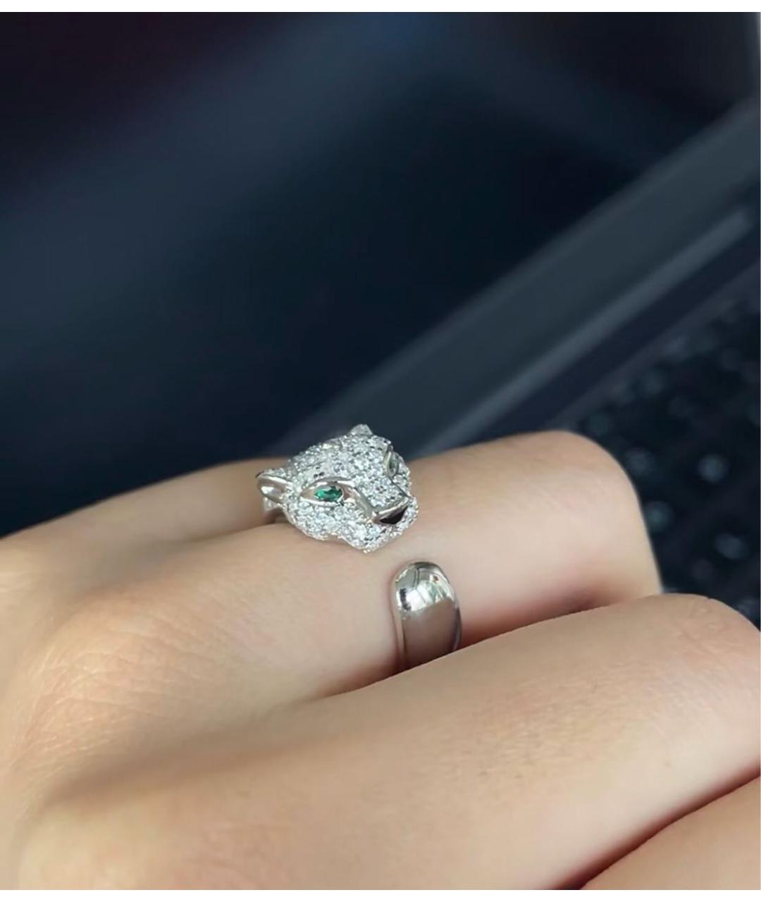 CARTIER Белое кольцо из белого золота, фото 6