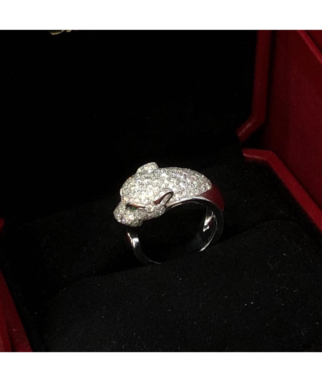 CARTIER Белое кольцо из белого золота, фото 7