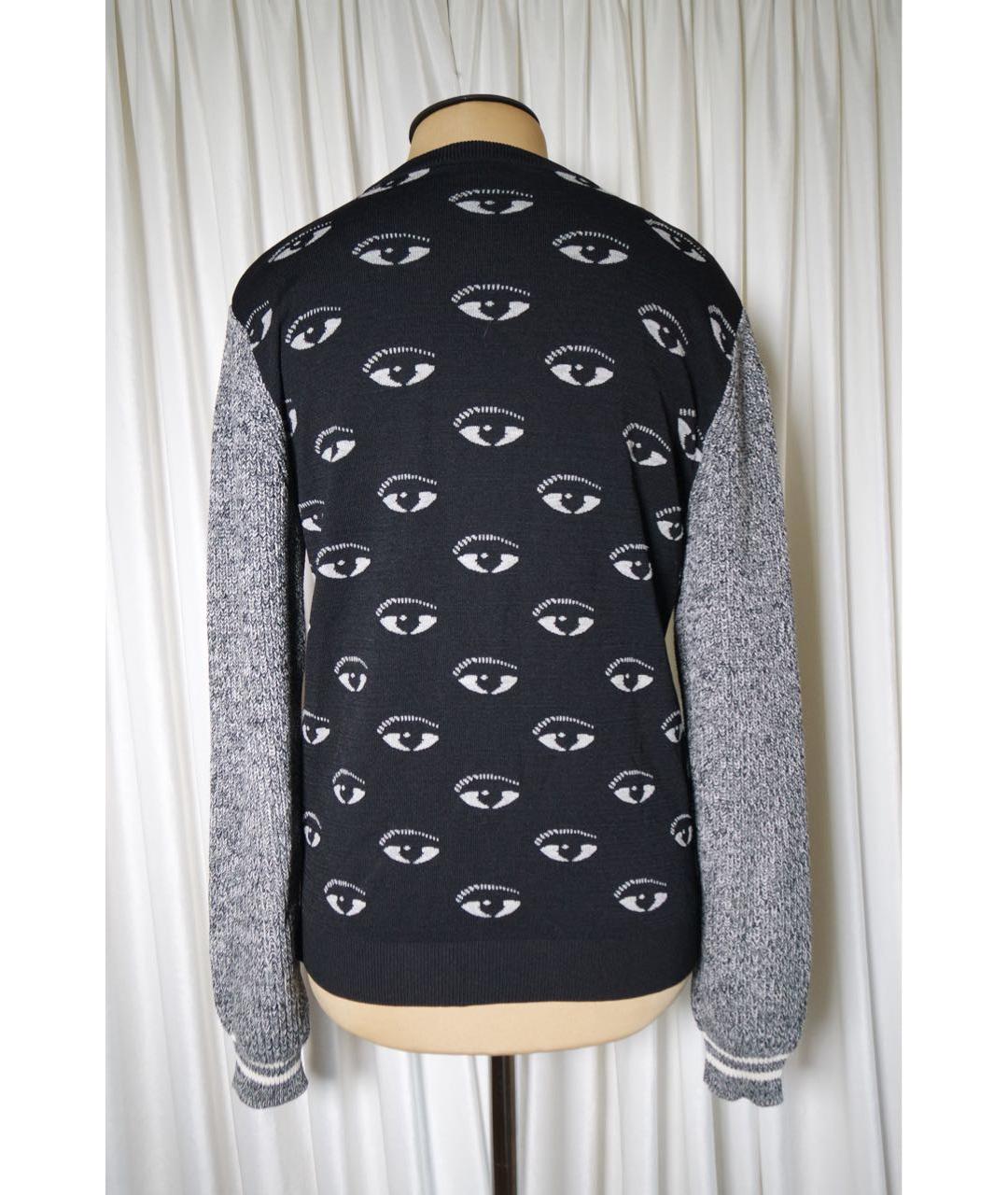 KENZO Черный вискозный джемпер / свитер, фото 3