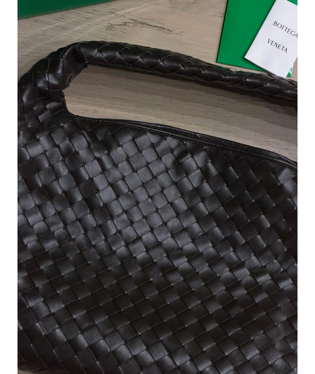 BOTTEGA VENETA Коричневая кожаная сумка через плечо, фото 3