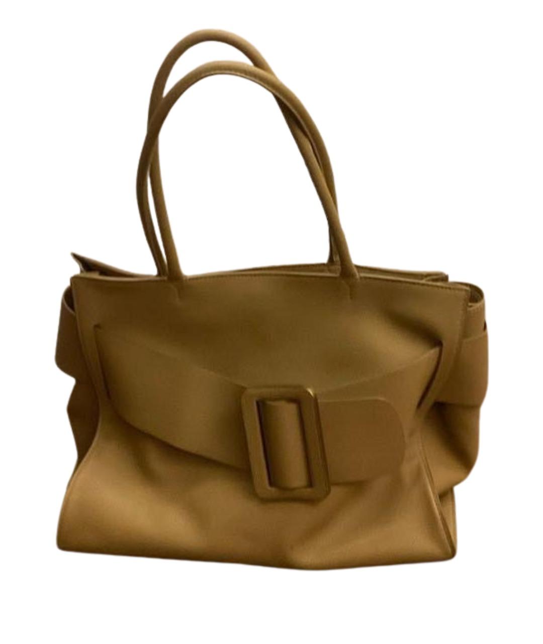 BOYY Горчичная кожаная сумка тоут, фото 1