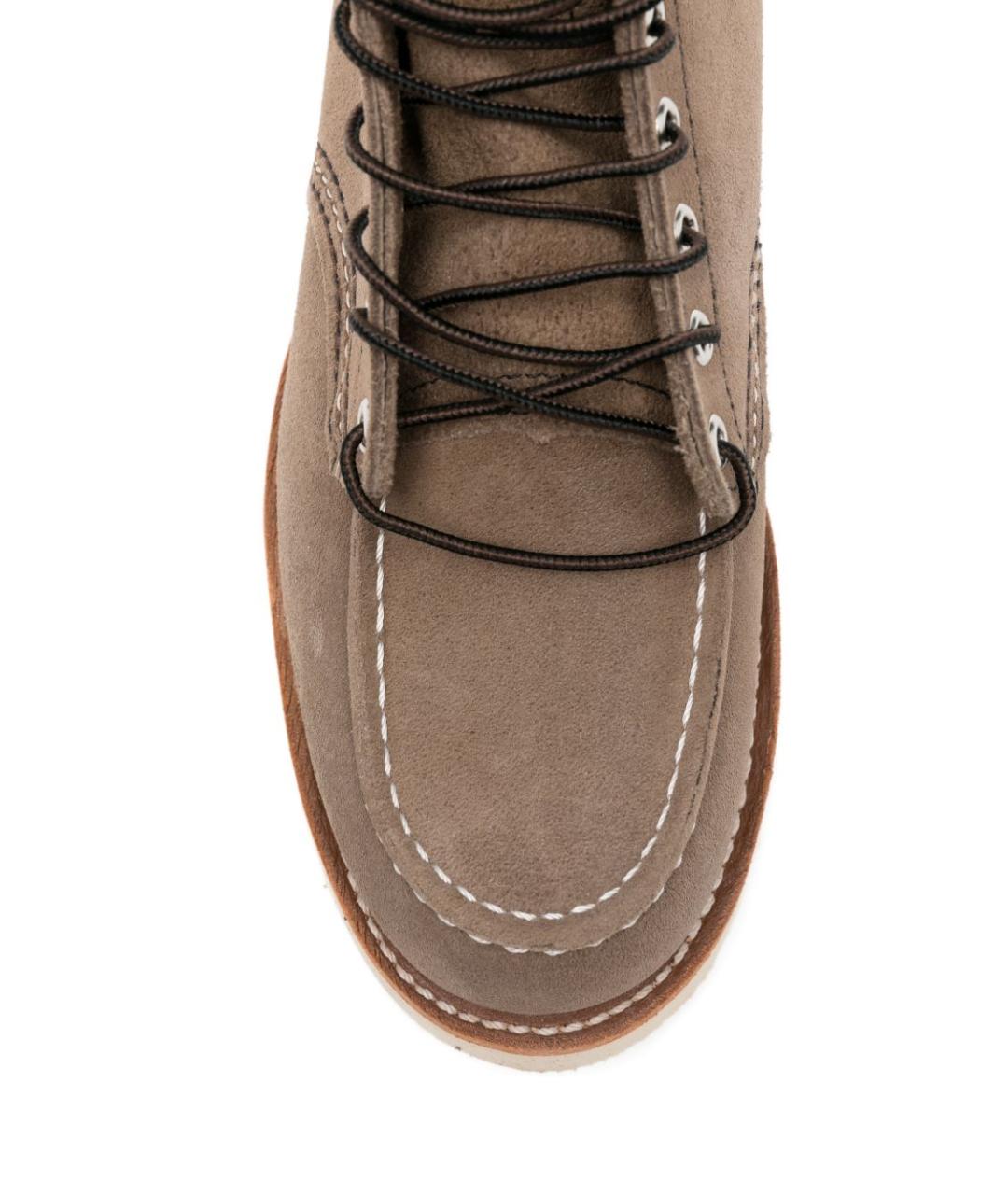 RED WING Замшевые высокие ботинки, фото 4