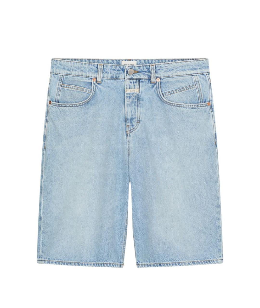 CLOSED Голубые хлопковые шорты, фото 1