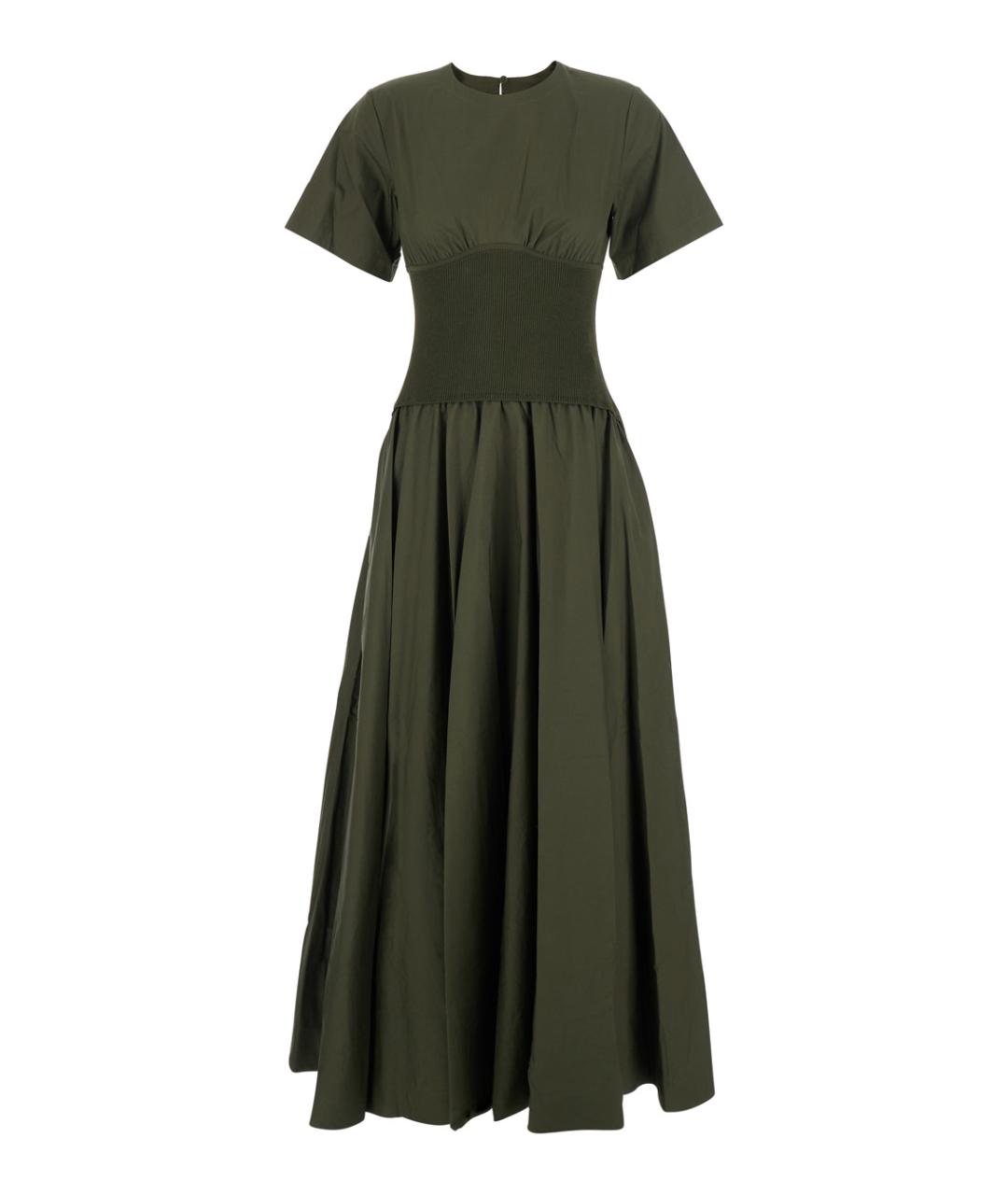 SIMKHAI Зеленые хлопковое повседневное платье, фото 1