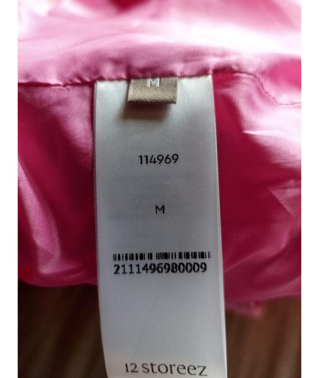 12 STOREEZ Розовый шерстяной жакет/пиджак, фото 4