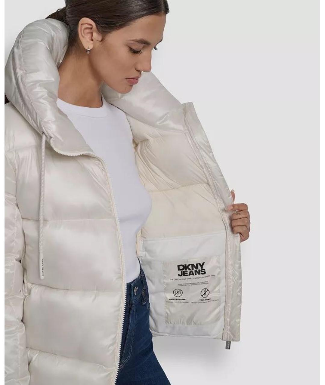 DKNY Полиэстеровая куртка, фото 7