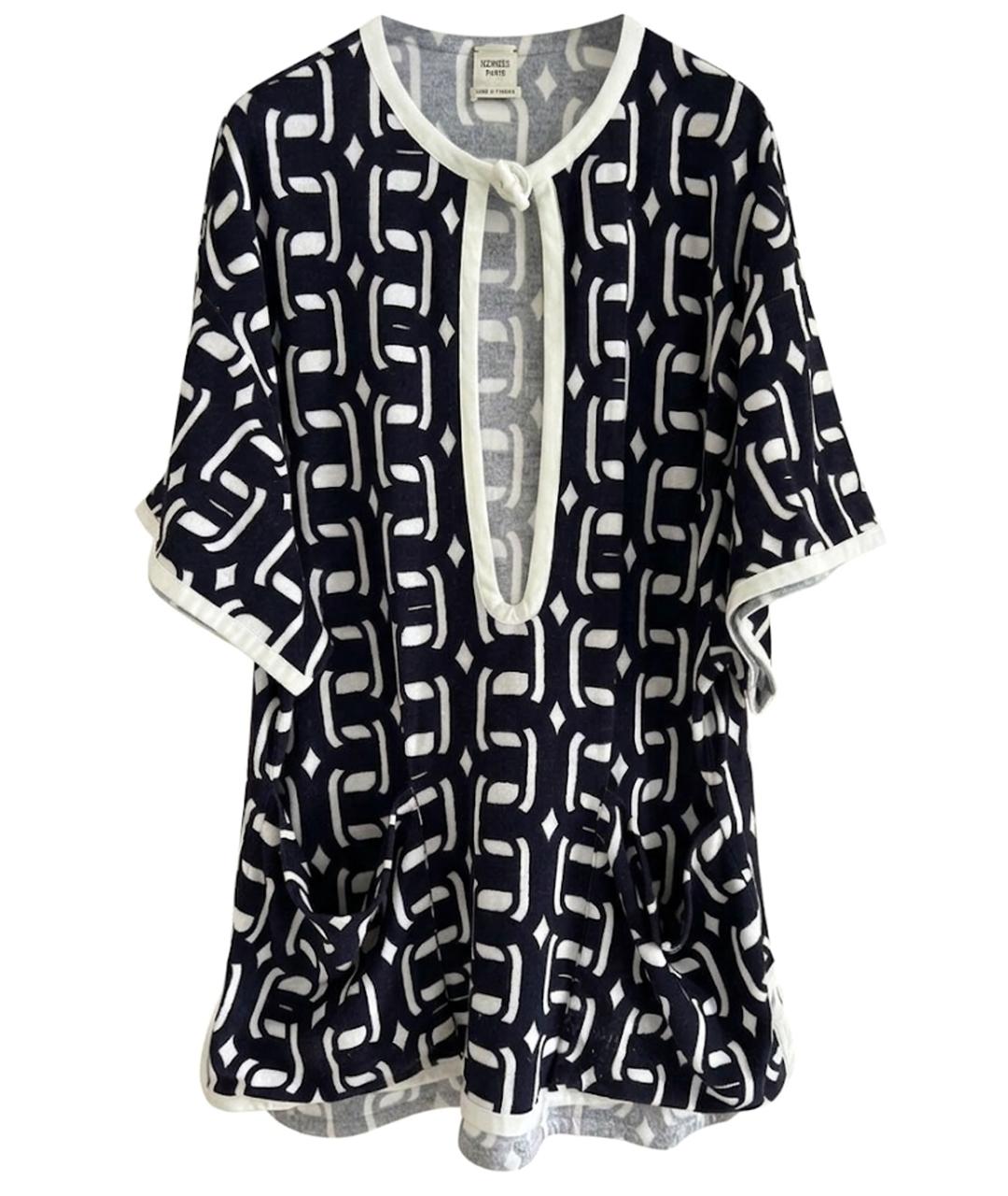 HERMES Синяя футболка, фото 1