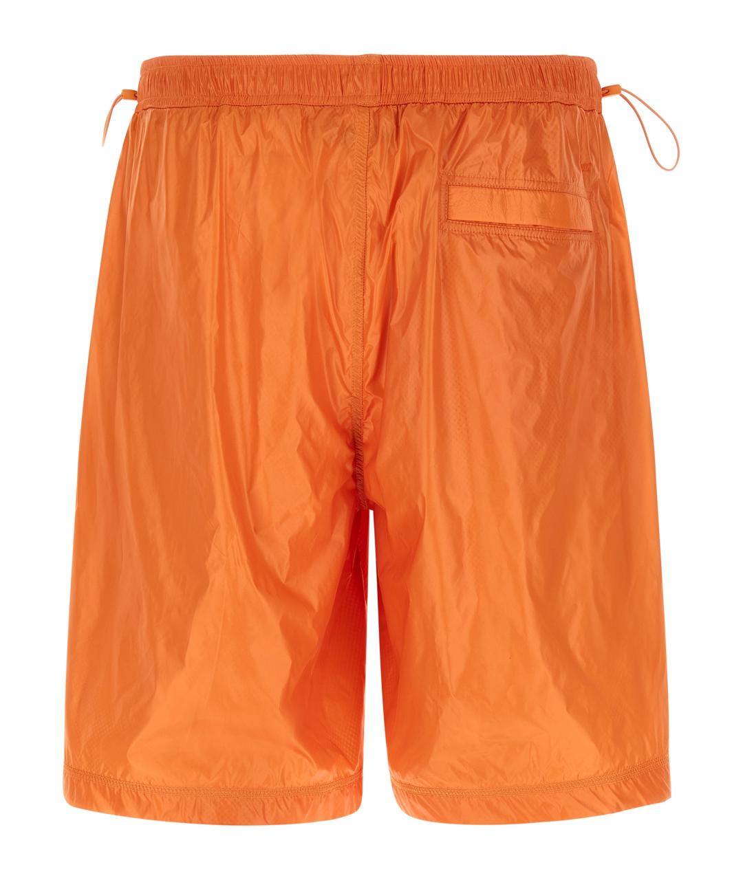 LAMINAR Оранжевое полиамидовые шорты, фото 2