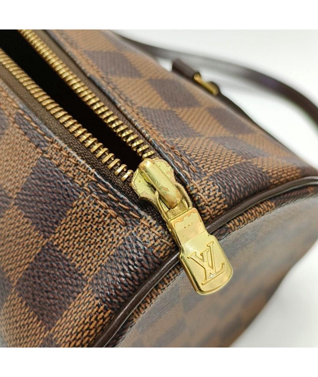 LOUIS VUITTON Коричневая сумка через плечо, фото 4