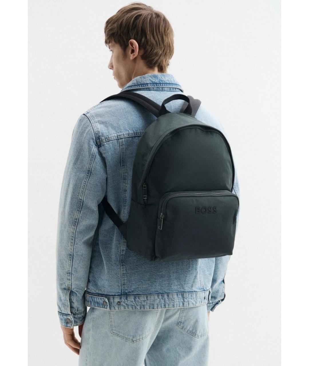 HUGO BOSS Зеленый рюкзак, фото 6