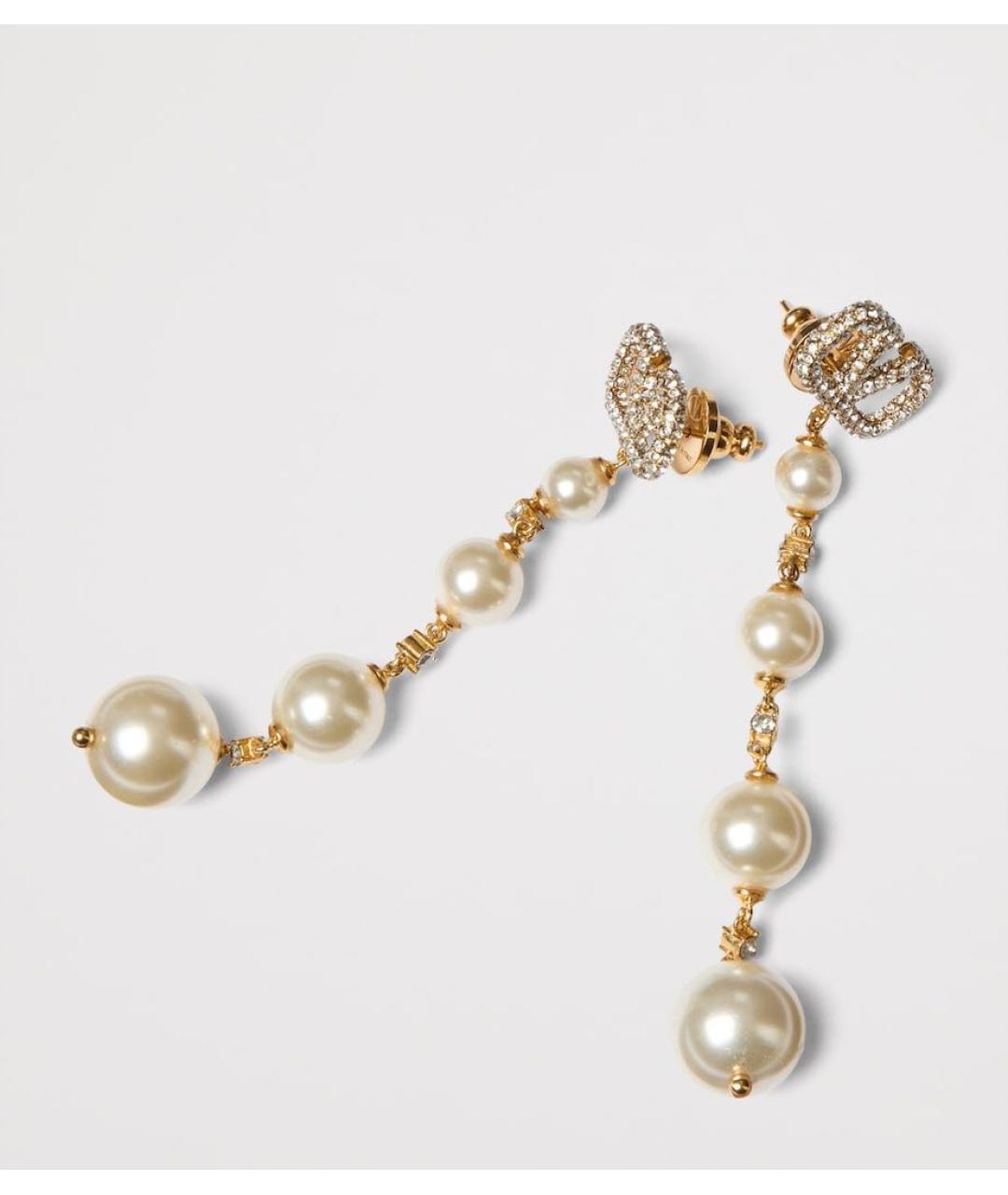 VALENTINO Белые серьги, фото 3