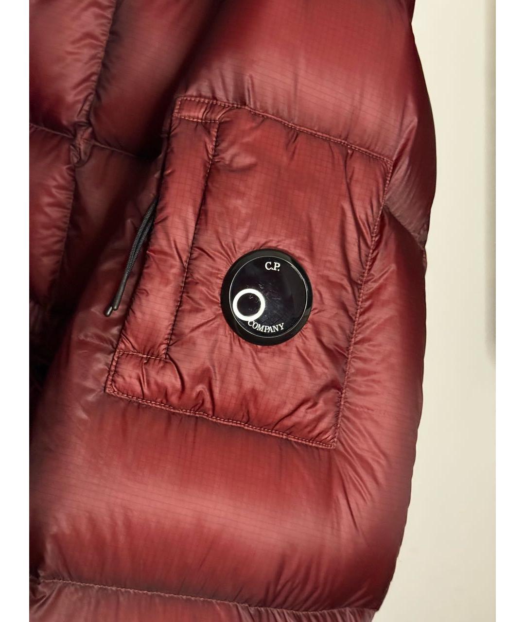 CP COMPANY Бордовая куртка, фото 4