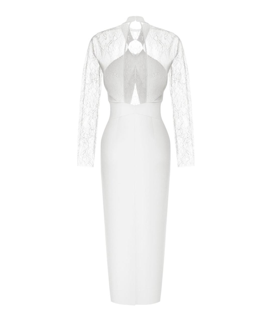 RASARIO Белое полиэстеровое вечернее платье, фото 3