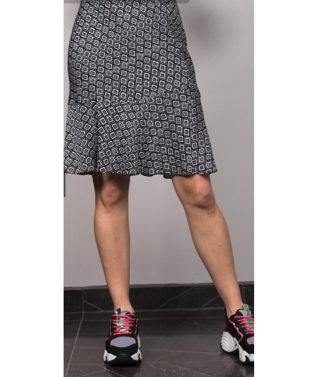 DIANE VON FURSTENBERG Мульти шелковая юбка миди, фото 4