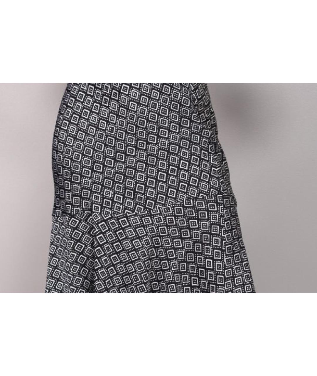 DIANE VON FURSTENBERG Мульти шелковая юбка миди, фото 3